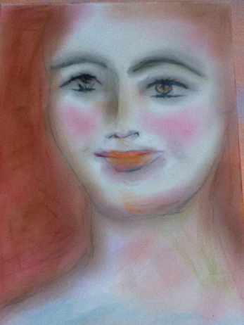Pastels on Yupo glossy synthetic paper